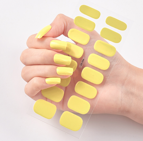 Premium DIY Gel Nail Stickers for Effortless Glam