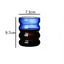 Wave Shape Glass Cup - Elegant Drinkware