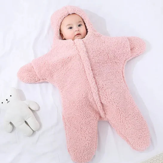 Simple Pentagram Shape Baby Cuddling Quilt