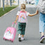 Ensemble de bagages pour enfants Charmant Licorne - Sac à dos et Valise