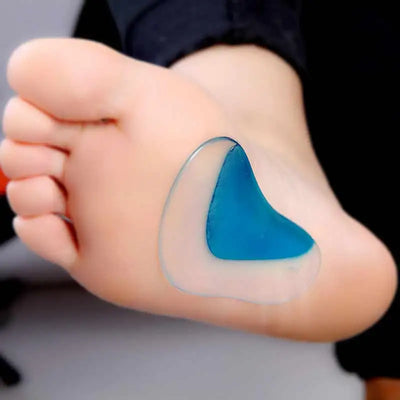 2Pc Arch Support Insole Of Flatfoot Gel Pads For Feet Orthotics Insoles Foot Health Care Massage Muscle Resist Painful Massager - Korvel