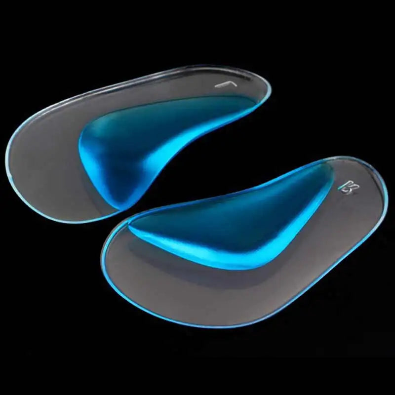 2Pc Arch Support Insole Of Flatfoot Gel Pads For Feet Orthotics Insoles Foot Health Care Massage Muscle Resist Painful Massager - Korvel