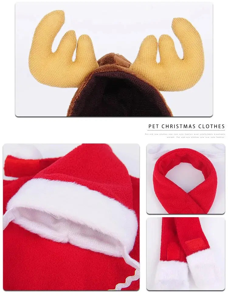Festive Pet Christmas Costume