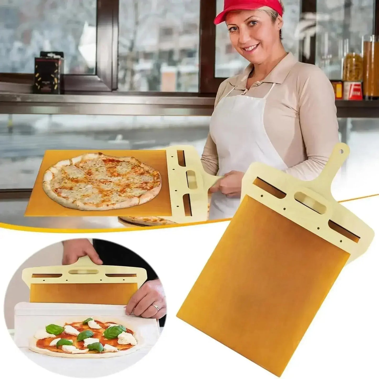 Espátula de Cocina con Mango de Madera