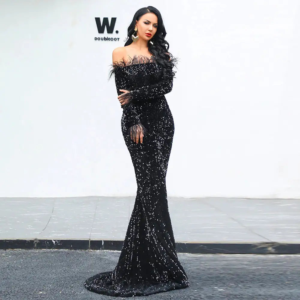 Vestido de Noche Elegante para Ocasiones Especiales