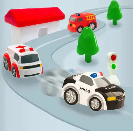 Ensemble de Piste d'Aventure de Voiture Manuelle