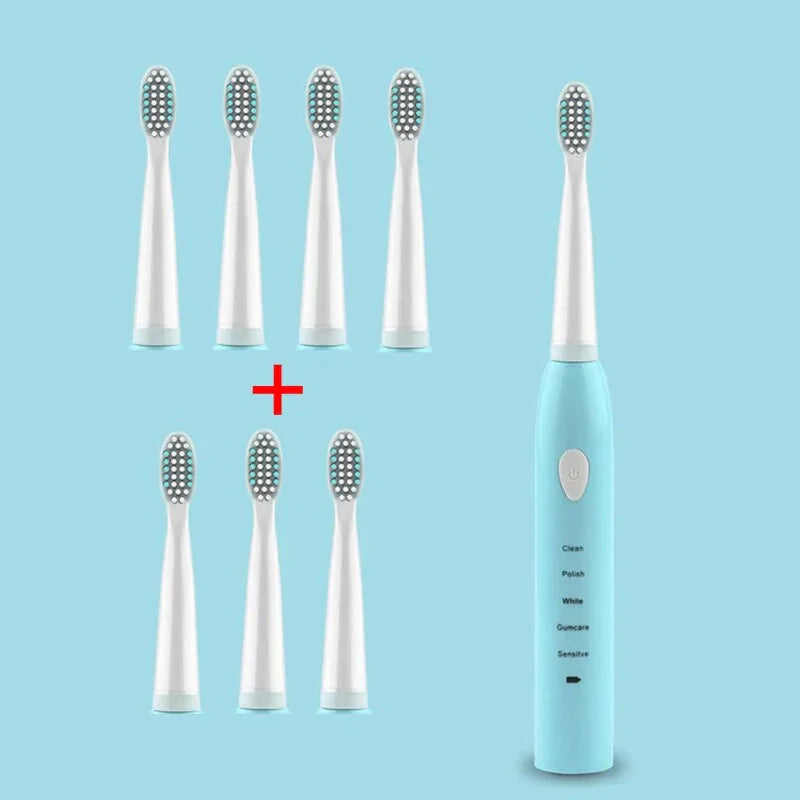 Cepillo de dientes eléctrico sónico ultrasónico potente