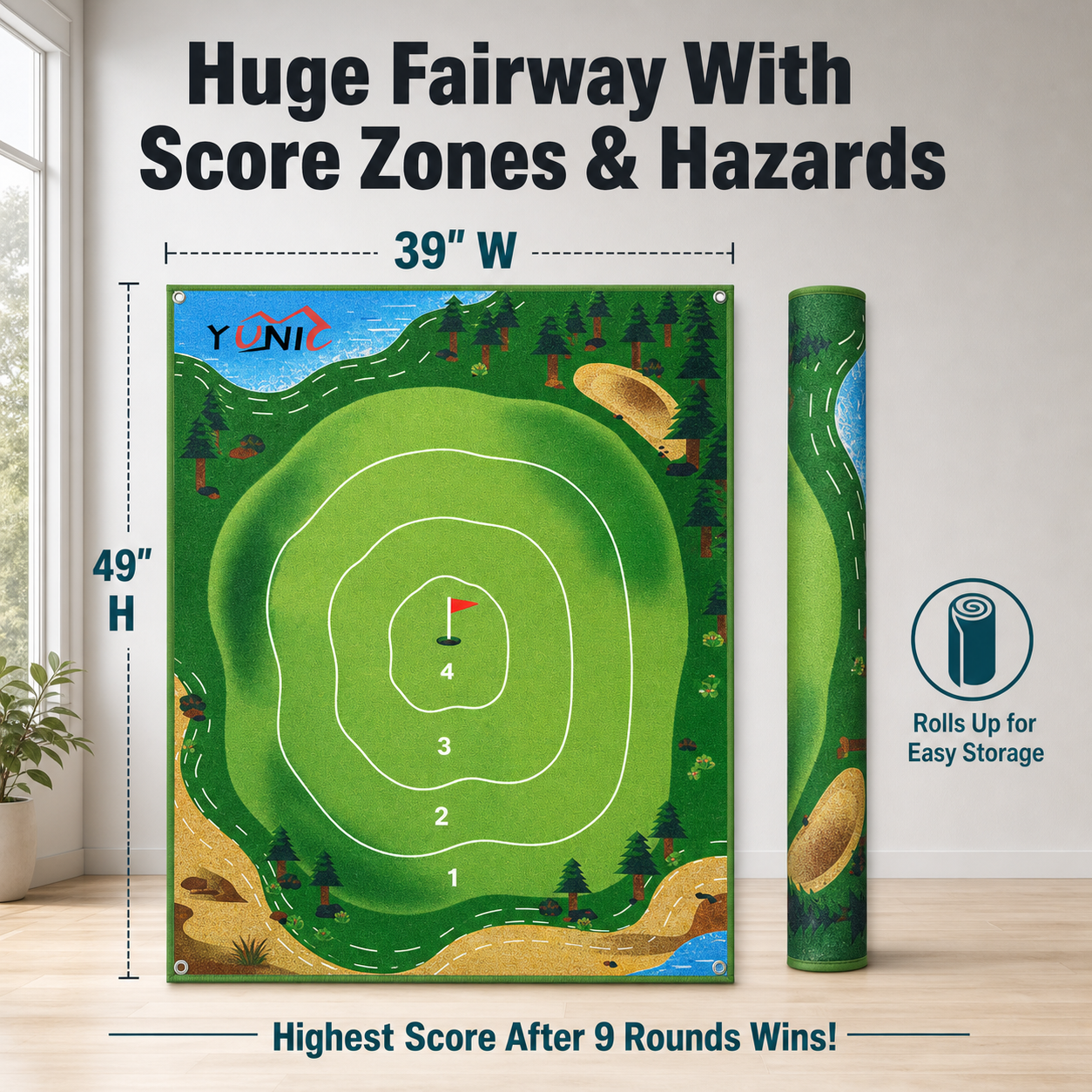 Ultimate Chip N' Stick Golf Game Set for Skill Development
