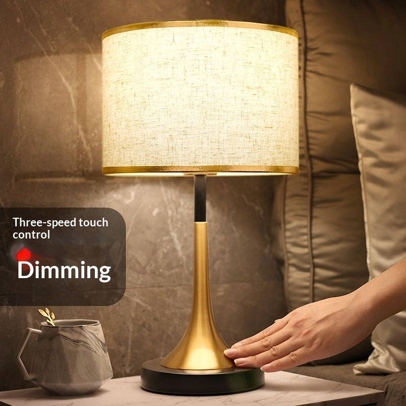 Modern Touch Sensor Dimming LED Table Lamp - Nordic Design