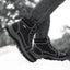 Botas de Tobillo Impermeables de Invierno Marrón Elegantes para Hombre
