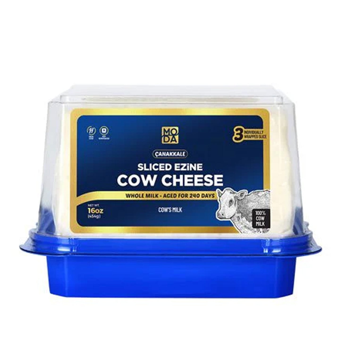 Moda Ezine Cow Cheese – 454 g (16 oz) - Korvel