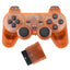 Transparent Wireless Dual Shock Bluetooth Gamepad