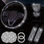 Diamond Rhinestone Steering Wheel Cover for Women