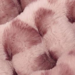 Luxe Cuddle Milan Clouded Leo Rosewater Fabric - 58"