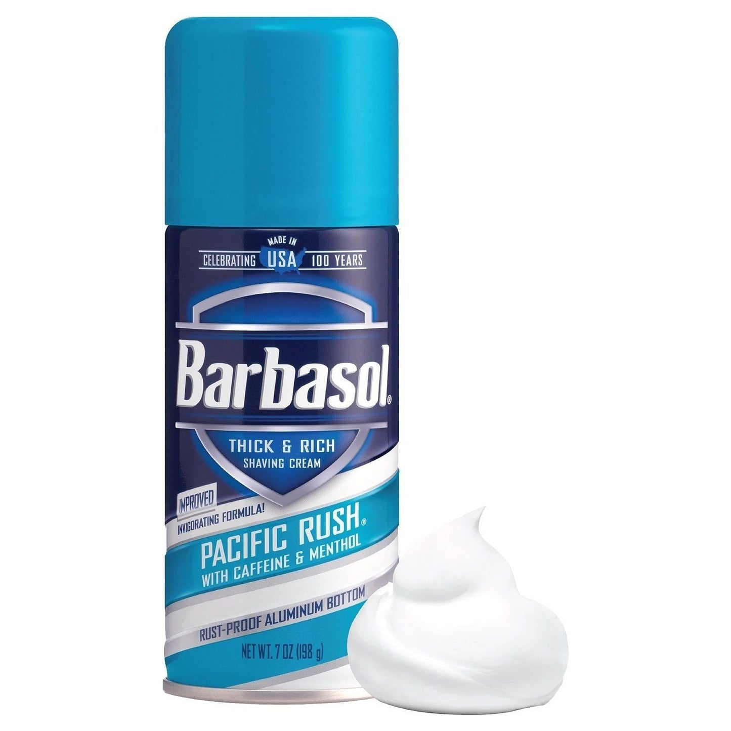Crème à raser Barbasol Pacific Rush - 7 oz