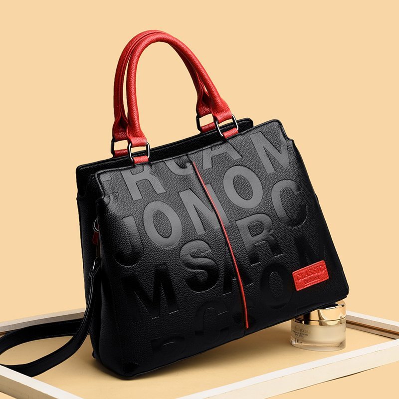 Bolso de Hombro de Lujo con Estampado Monograma para Mujeres