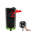 Lumière LED de vélo rechargeable USB 4000mAh et ordinateur avec klaxon