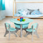 Gbruno Kids Activity Table & Chair Set with Storage - Blue