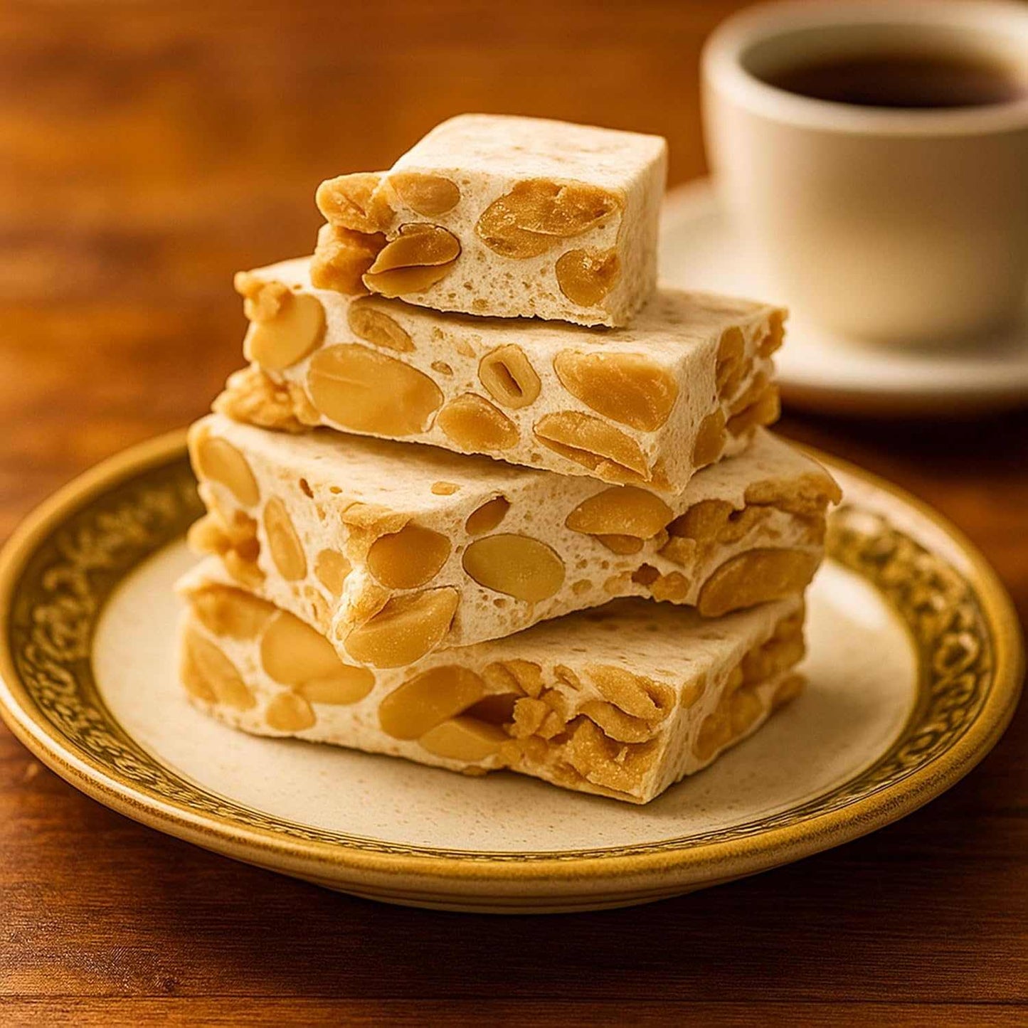 Andy Anand Sugar & Gluten Free Almond Brittle Nougat - 7 Oz