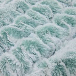 Tela Jade Mist Luxe Cuddle Iced Milan - 58"/60" por Yarda