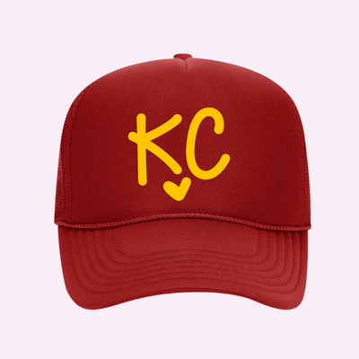 Gorra Trucker Impresa I Love KC