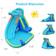Inflatable Water Pool with Splash and Slide