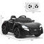 12V 2.4G RC Electric Vehicle with Lights - Black