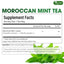 Thé vert à la menthe marocaine premium - Mélange herbal traditionnel