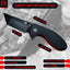 The Ultimate Pioneer Folding Pocket Knife Gift Set for Adventurers (Black & Orange) - Korvel