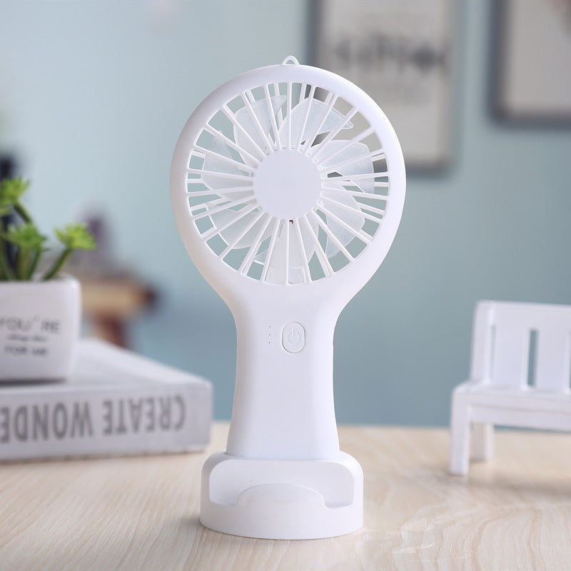 Ventilateur de poche rechargeable portable avec 3 réglages de vitesse