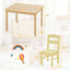 5-Piece Kids Multicolor Table and Chair Set