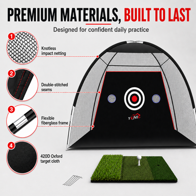 10ft x 7ft Portable Golf Practice Net