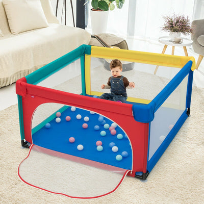 Centro de Juego Seguro Grande con 50 Pelotas para Bebés