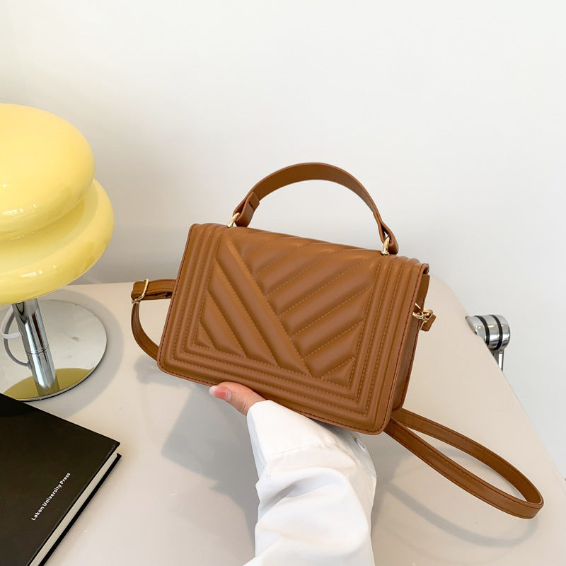 Bolso cruzado elegante de cuero PU para mujeres