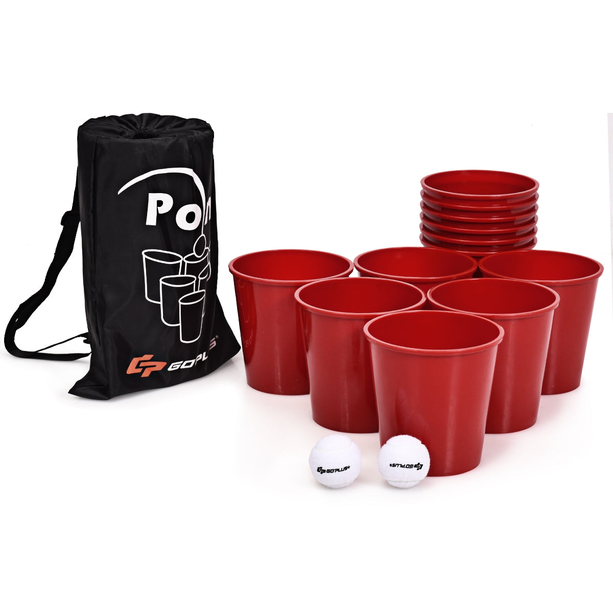 Juego de Yard Pong Gigante con Bolsa de Transporte