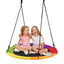 40-Inch Flying Saucer Tree Swing for Outdoor Fun
