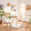 Ensemble de table d'activité moderne pour enfants et 2 chaises