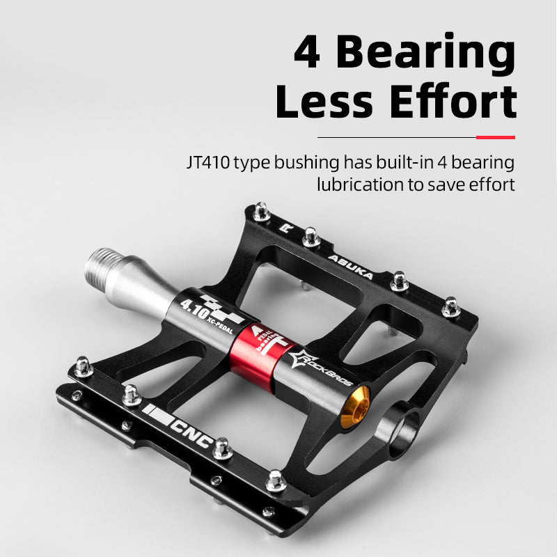 Premium Quick Release Bicycle Pedals with Rainproof Seal