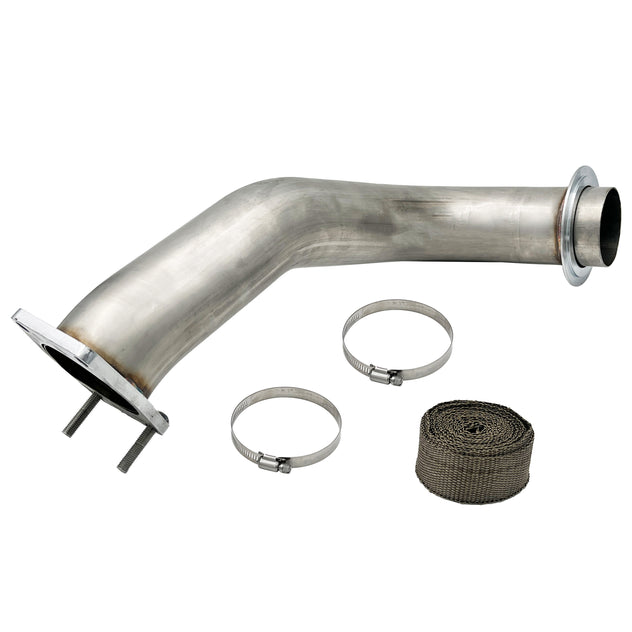 SPDZ1 2017-2025 6.6L Chevy L5P Duramax Diesel 3.5" Downpipe Exhaust - Korvel
