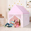 Gbruno Kids Play Tent - Large Fairy Castle Playhouse in Pink