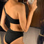 Modern One Shoulder High Waist Bikini Set for Women