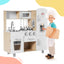 Cuisine de jeu vintage ensemble de jeu de cuisine fictif avec distributeur d'eau