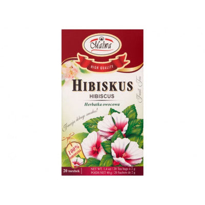 MALWA Herbal Hibiscus Tea 20 bags - Korvel