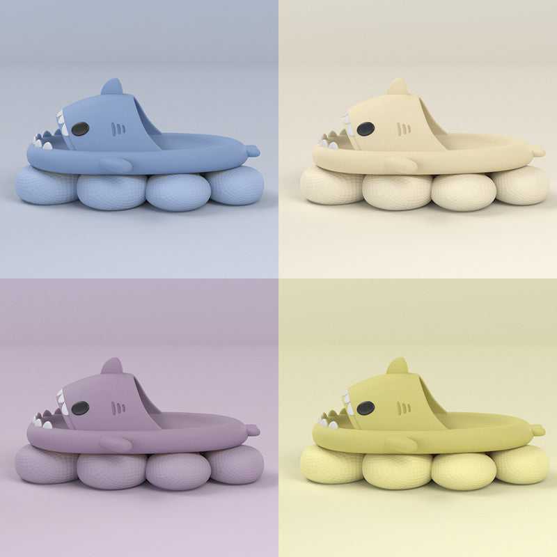 Chanclas de Verano con Diseño de Tiburón para Hombres y Mujeres