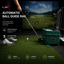 Dispensador automático de pelotas de golf con altura ajustable y almacenamiento