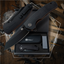 Premium Clip Point Folding Pocket Knife Gift Set for Adventurers (Black & Orange) - Korvel