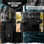 Congo D2 Bushcraft Survival Knife Set - Black Blade & Green Handle - Korvel