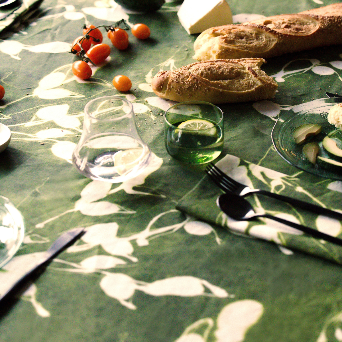 Nappe Porto Print en Olive