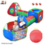 Ensemble de Tente de Balles pour Enfants de 5 Pièces avec Tunnels de Rampement