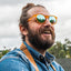 Sizzling Style: Circle G Polarized Sunglasses for Men - Korvel